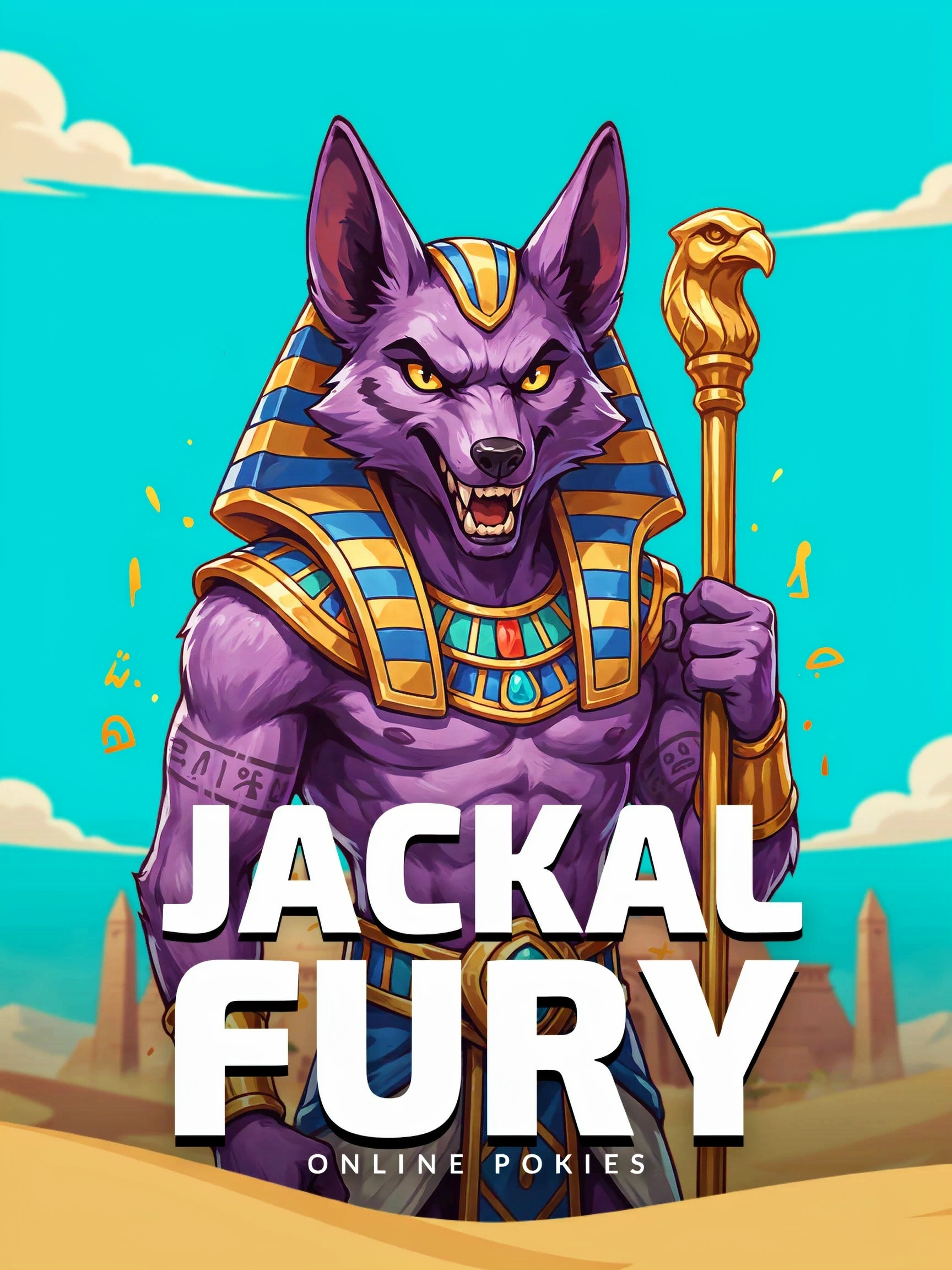 Reel art from the Anubis Rage pokie